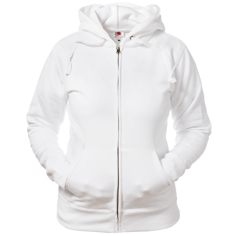 Sudadera Capucha Cremallera Mujer Frontal